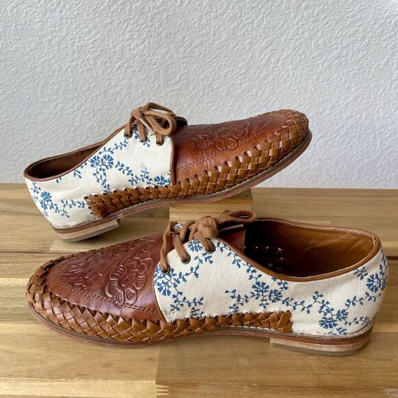 Sundance Laidback London Leather Oxford Size EU 41, US 10/10.5 - Picture 2 of 12